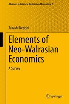 Advances in Japanese Business and Economics 5 - Elements of Neo-Walrasian Economics