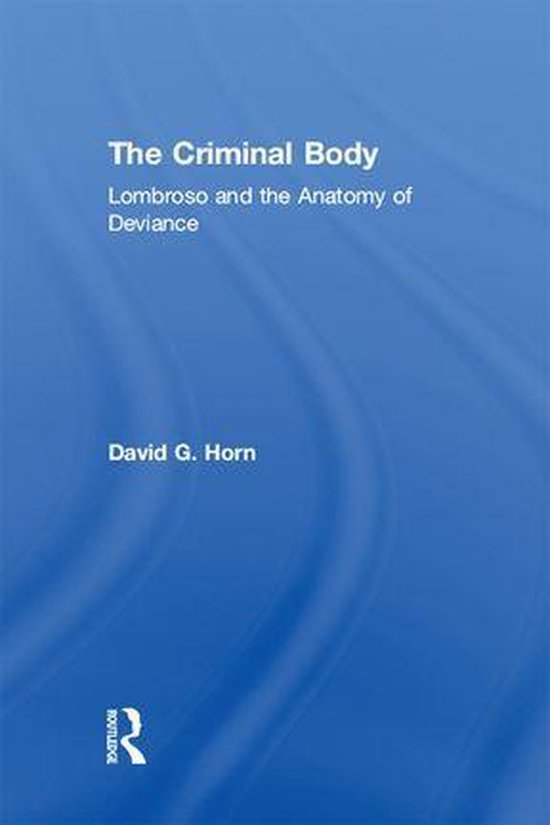 The Criminal Body - cover