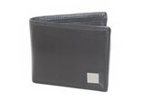 Lederen portemonnee- Billfold B luxe uitvoering zwart