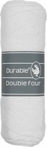 Durable Double Four (310) White