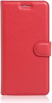 Book Case - Geschikt voor Huawei Y5 II / Y6 II Compact Hoesje - Rood