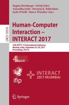 Lecture Notes in Computer Science 10516 - Human-Computer Interaction – INTERACT 2017