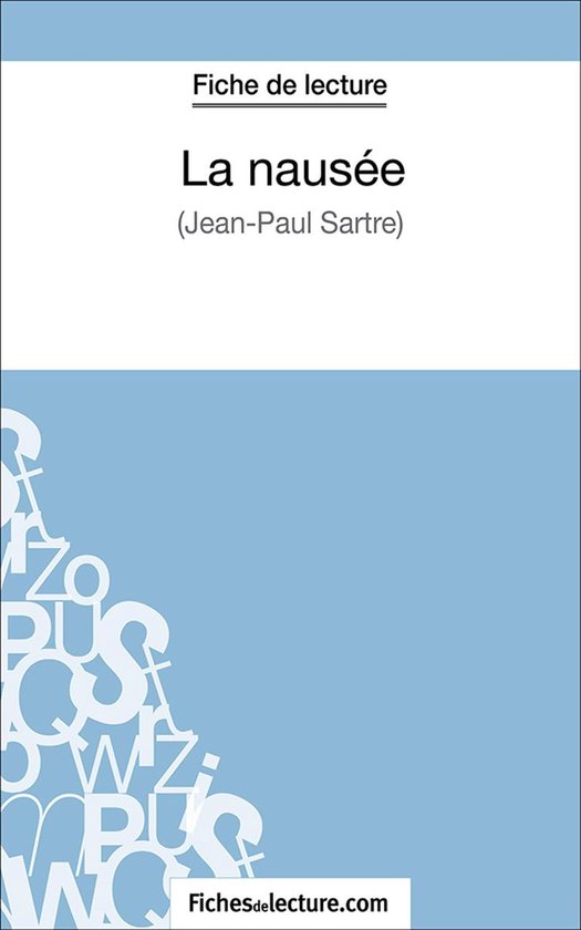 La nausée - cover