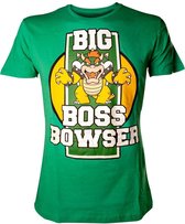 Nintendo - Big Boss Bowser. Green Shirt - S