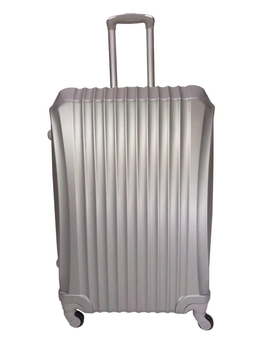 SB Travelbags 3 delige bagage koffer 4 wielen trolley Zilver