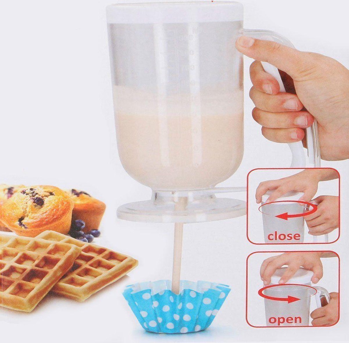 Alpina Beslagdispenser - 900 ml, transparant