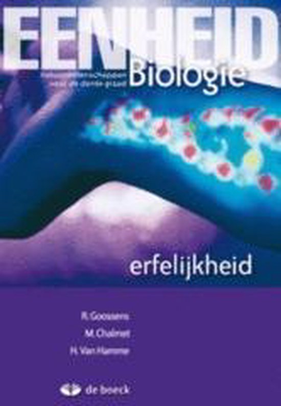 Eenheid biologie: erfelijkheid - leerwerkboek - Marleen Chalmet | Highergroundnb.org