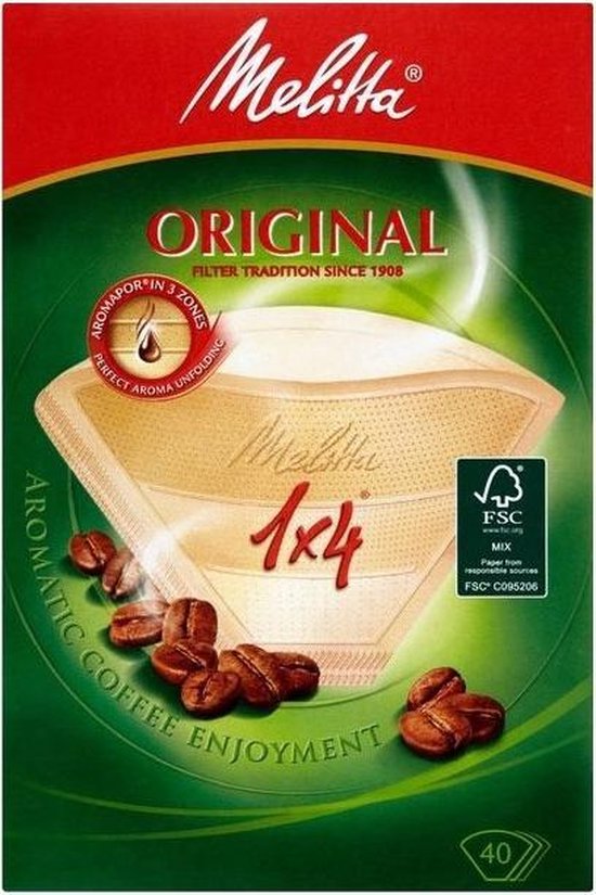 Melitta aroma koffiefilter 1x4 (40 stuks)