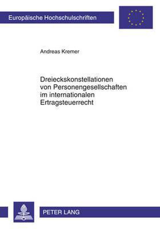 Dreieckskonstellationen von Personengesellschaften im intern ... - cover