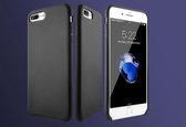 TPU Siliconen backcover hoesje - iPhone 7 / 8 - glanzend zwart