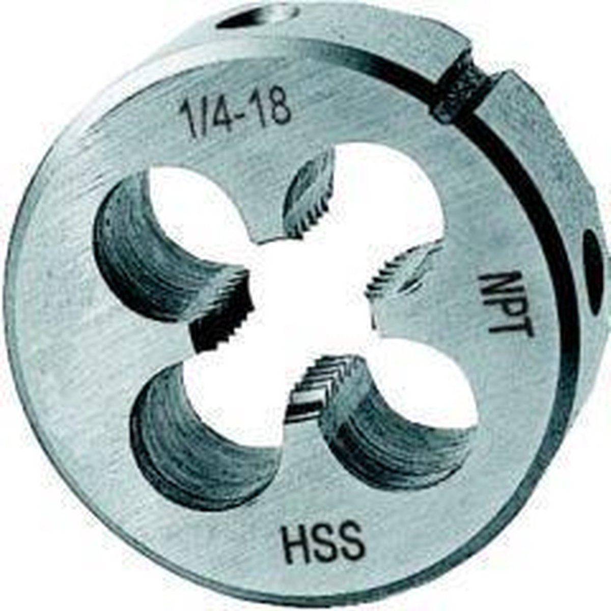 "Snijplaat voor NPT-draad HSS DIN 40434 3/4"" FORMAT"