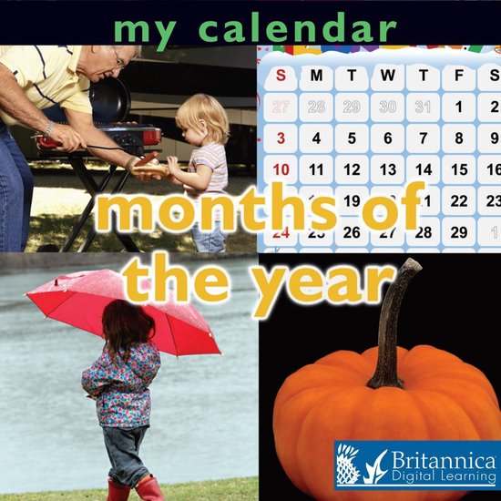 Concepts - My Calendar: Months of the Year - cover