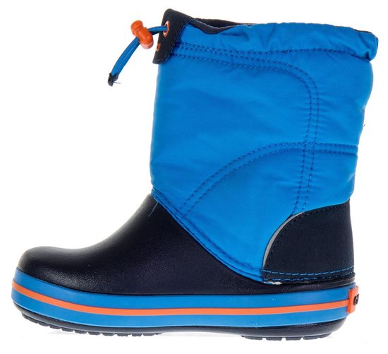 gerucht Graan Peer Crocs Snowboots - Unisex - blauw/oranje Maat 23/24 | bol.com