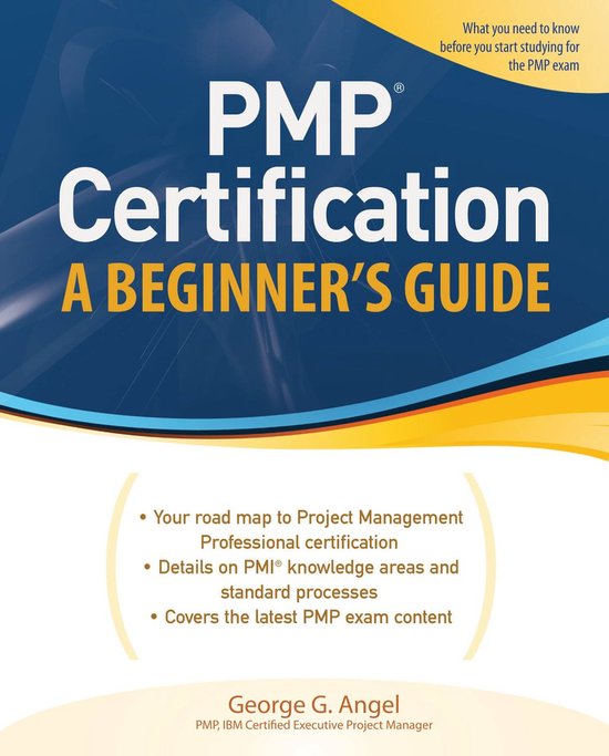PMP Certification, A Beginner's Guide - cover