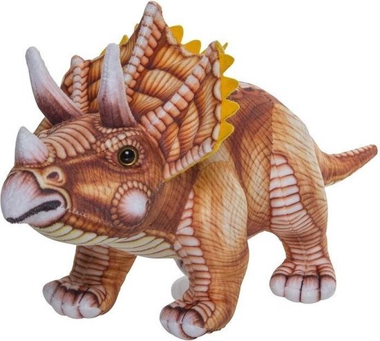 Peluche dinosaure Triceratops 43 cm | bol