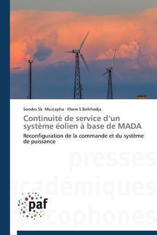 Omn.Pres.Franc.- Continuité de Service D Un Système Éolien À Base de Mada