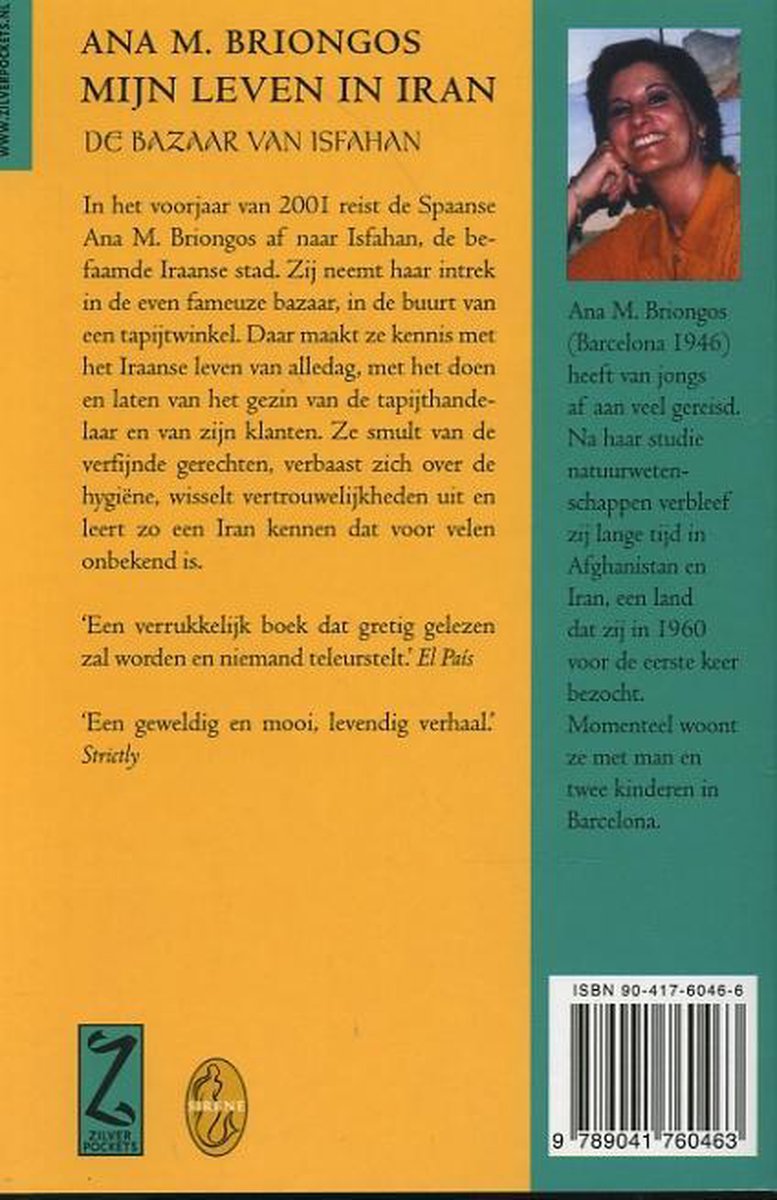 Mijn leven in Iran - back cover