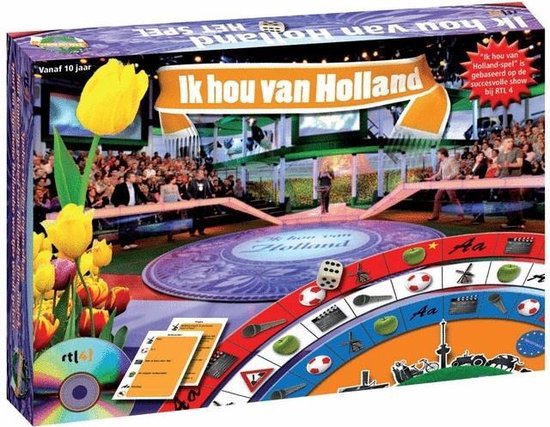 Afbeelding van het spel Clown Ik Hou Van Holland Bordspel