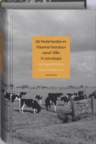 Omslag Nederlandse en Vlaamse literatuur vanaf 1880 in 200 essays
