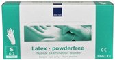 Latex-handschoenen poedervrij, ABENA, Maat S