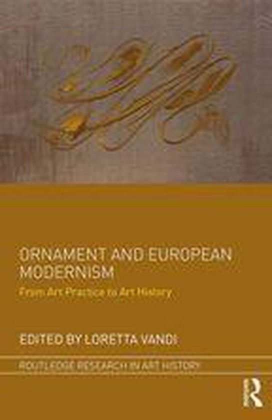 Routledge Research in Art History - Ornament and European Mo ... - cover