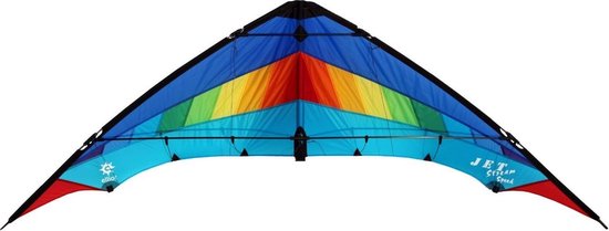 Cerf-volant Elliot Jet Stream Reloaded - 245x79 Cm, Nylon Spinnaker, Carbone, Vent 1.5-5 Bft