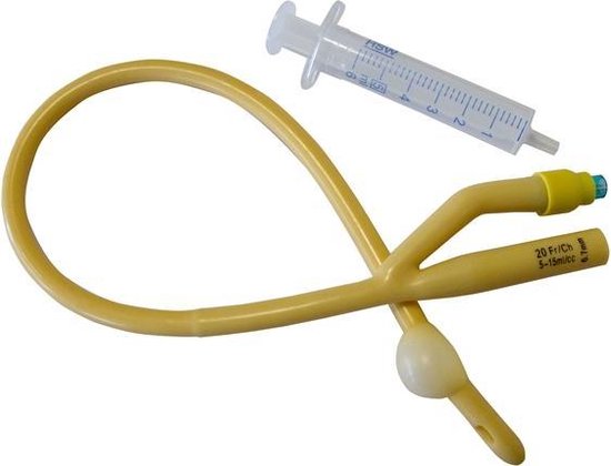 Neerwaarts Crack pot commando Foley retainable catheter 20 | bol.com