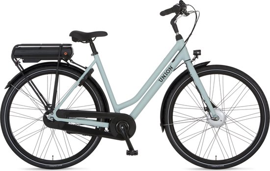 Union Fast - Elektrische fiets - - 49cm - 7 versnellingen - Mint green | bol.com