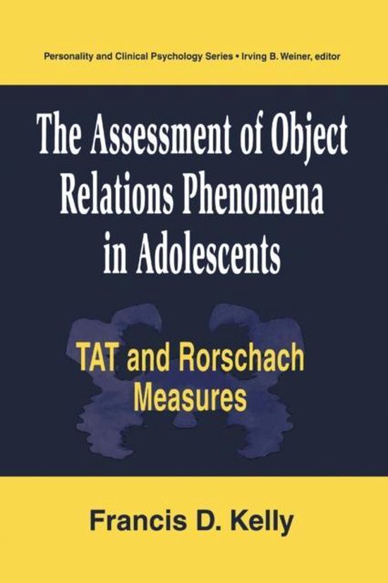 The Assessment of Object Relations Phenomena in Adolescents - cover