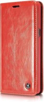 Caseme - Samsung Galaxy Note 7 Hoesje - Wallet case Cabello Rood