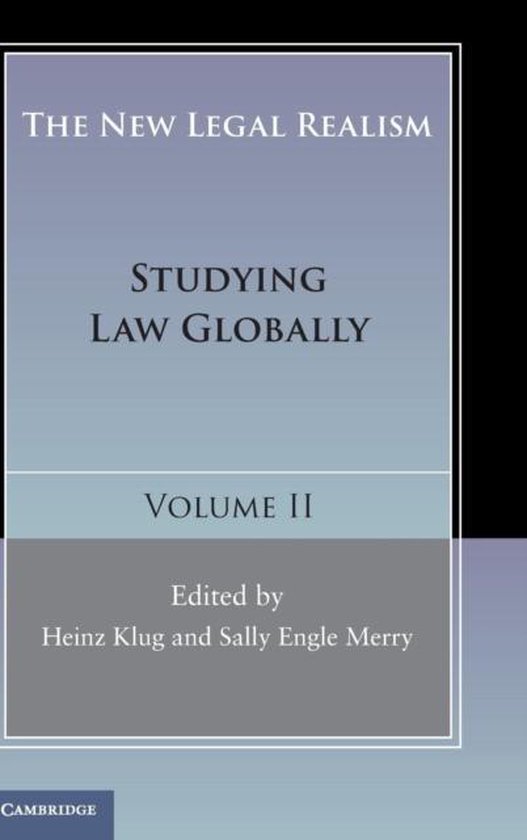 New Legal Realism Volume 2 9781107073197 Boeken