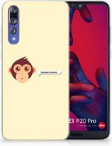 Huawei P20 Pro Uniek TPU Hoesje Monkey