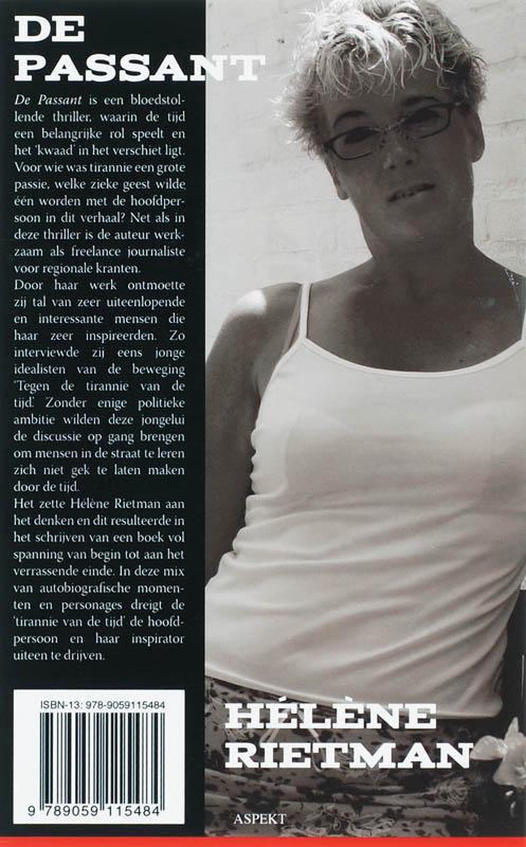 De Passant - back cover