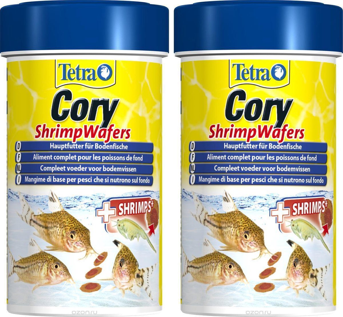 Tetra voer voor cory's en bodemvissen 100 ml - 2 verpakkingen