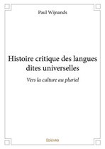 Collection Classique - Histoire critique des langues dites universelles