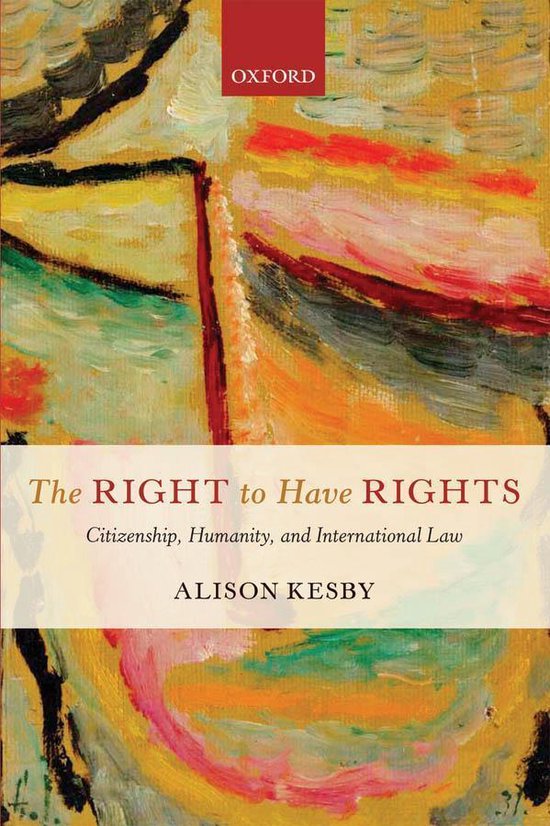 The Right to Have Rights - cover