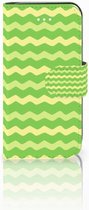 iPhone 5S | SE Bookcase Waves Green