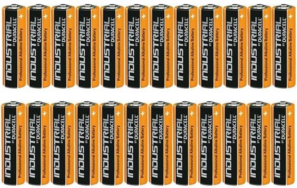 Duracell AA Industrial - LR6 Alkaline Batterijen - 120 stuks | bol.com