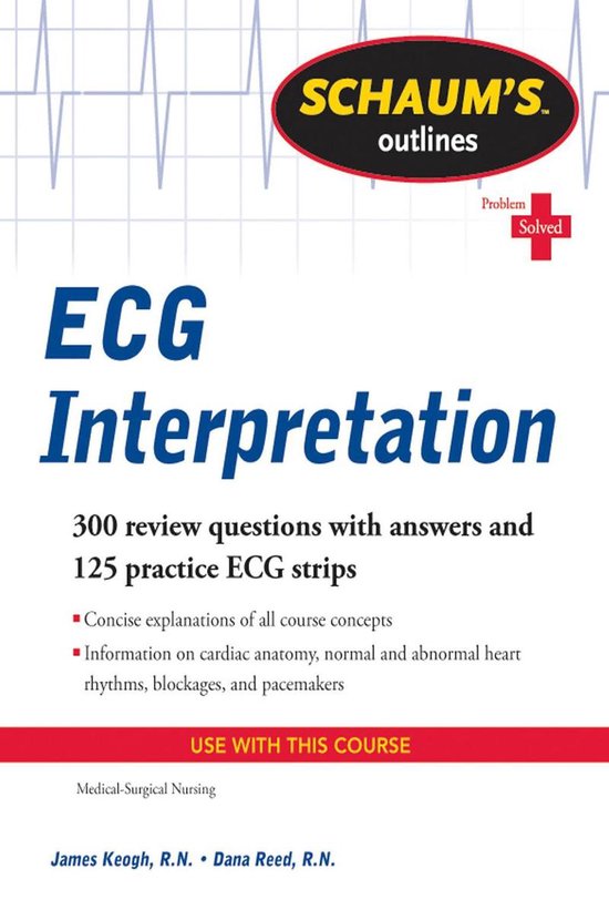 Schaum's Outline of ECG Interpretation - cover