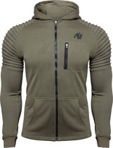 Gorilla Wear Delta Hoodie - Legergroen - XL