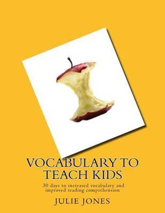Best Student Success- Vocabulary to Teach Kids - cover