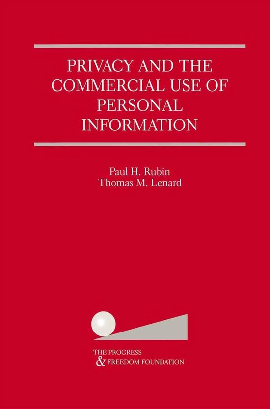 Privacy and the Commercial Use of Personal Information - cover