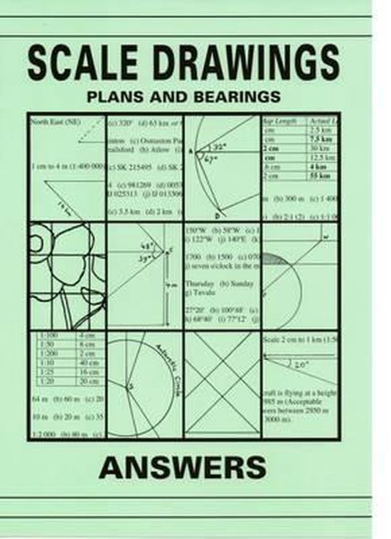 Scale Drawings, Plans and Bearings Answers, Peter Robson 9781872686363 Boeken