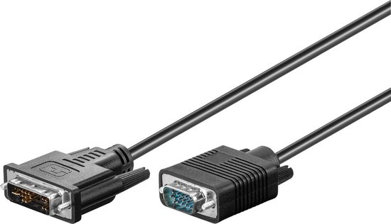DVI-A naar VGA kabel / zwart - 3 meter | bol.com