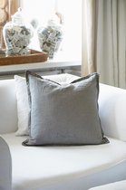 Riviera Maison - Dream It... Pillow Cover grey 50x50 -  Kussenhoes - Grijs