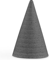 Kähler Design Glazed Cone - 11 cm - Grijs gemeleerd