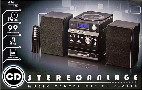 Microset met Radio / CD-speler en afstandsbediening | bol.com