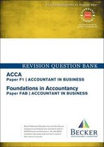 ACCA Approved - F1 Accountant in Business (FIA