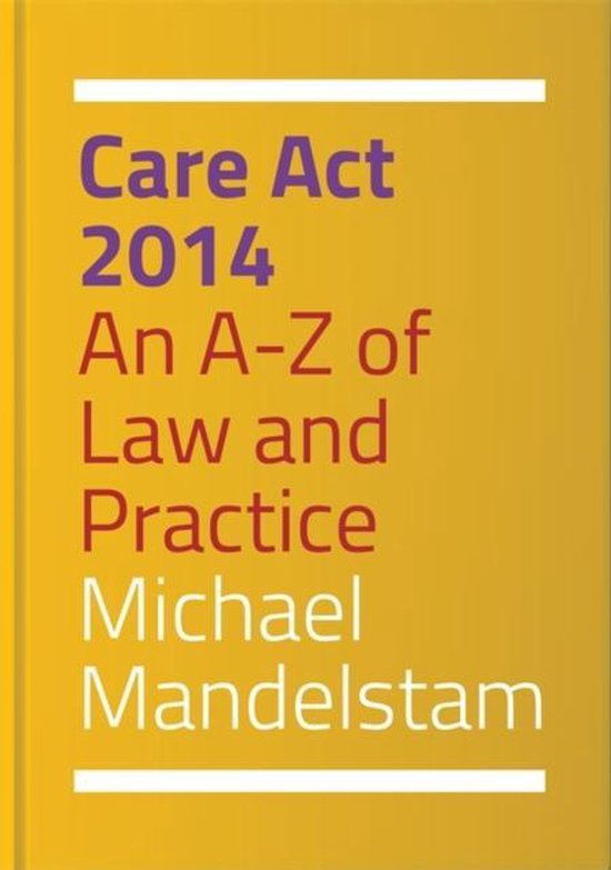 Care Act 2014 - cover