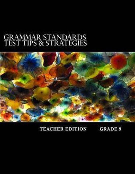 Grammar Standards Test Tips & Strategies - cover
